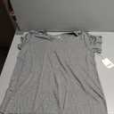 Ana Gray 
V-Neck T- Shirt
 XL