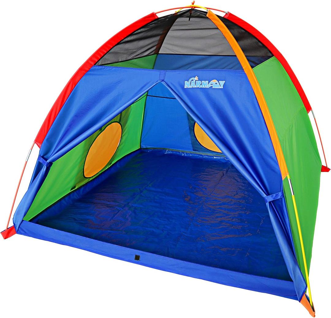 NARMAY Play Tent Easy Fun Dome Tent for Kids Indoor/Outdoor Fun - 60 x 60 x 44 inch