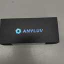 ANYLUV Blue Light Blocking Glasses Men Computer Gaming Glasses Lightweight Al-Mg Metal Anti Eyestrain Eye Protection ((Everyday Protection) 01- Black)