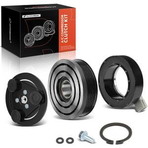 A-Premium Air Conditioner AC Compressor Clutch Kit Compatible with Ford F150, F250/F350 Super Duty, Mustang, Crown Victoria, Excursion, Thunderbird & Lincoln Town Car, Mark LT & Mercury Cougar