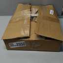 Fashion TV Tray Table with Large Tabletop, Adjustable Sofa Table with Storage Baskets, Strong Metal Frame, Tv Dinner Tray Table for TV Watching, Meals, Snacks (Oval, Brown, 16.93inch x 12.6inch)