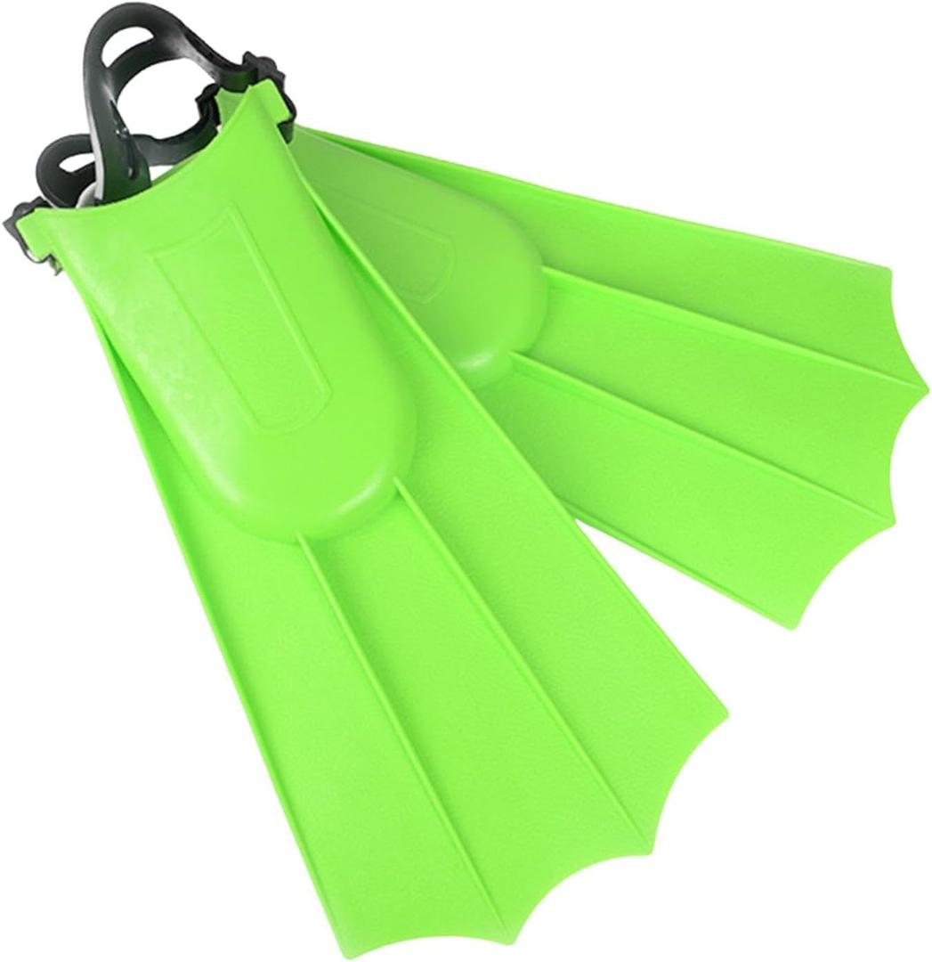 Colaxi Scuba Diving Fins Swimming Flippers Professional Traveling Lightweight Adjustable Snorkeling Fins Swim Fins for Professionals (Green 36 to 40)