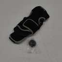 Plantar Fasciitis Night Splint with Massage Ball for Plantar Fasciitis Relief, Comfortable Plantar Fasciitis Brace for Achilles Tendonitis Heal Spur Foot-drop Flat-arch, Free Size for Men and Women - Black