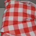 Essifunia Waterproof Checkered Tablecloth Fabric - Rectangle 58x84 Inch Classic Gingham Buffalo Plaid Table Cloth for Indoor/ Outdoor Use - Washable Table Cover for Kitchen, BBQs, and Parties
