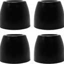 4-Pack Cargo Trailer Truck Replacement ramp Door Rubber Bumper Stop Cone 2" Tall