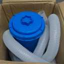 Pro 1000 GPH Pool Pumps Above Ground, Pool Pump with GFCI Safety Plug, Pool Filter Pump for Swimming Pools, Fast Circulation & Debris Removal, Improves Water Clarity, Fits Type A/C Filters, Blue