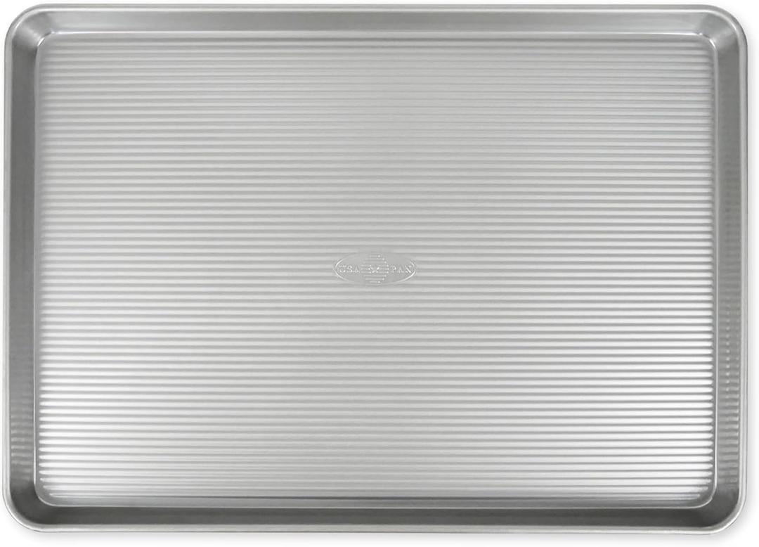 USA Pan Bakeware Nonstick Extra Large Baking Sheet Pan, Aluminized Steel, Set of 1