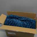 EXQ Home Fleece Blanket Twin Size for Couch or Bed - 3D Imitation Turtle Shell Jacquard Decorative Blankets - Cozy Soft Fuzzy Flannel Blanket Suitable for All Seasons(60"80",Teal)