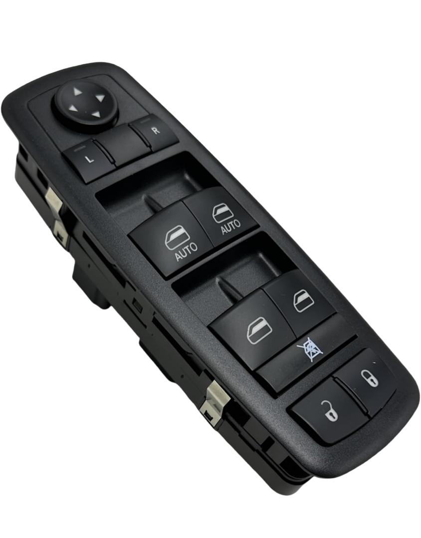 68110866AB Driver Side Power Window Switch 9 PINS + 3 PINS Fit for 2013-2015 Ram 1500 2500 3500 4500 5500,2013-2015 Ram C/V, 2012-2016 Dodge Grand Caravan, 2012-2015 Chrysler Town & Country