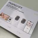 Momcozy BM04 Smart WiFi Baby Monitor with 2 Cameras, 5 1080P Split Screen Video Baby Monitor with Camera and Audio, Clear Night Vision, 5000mAh Battery, 2-Way Audio