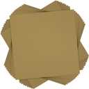 Gold 2-Ply Lunch Paper Napkins - 6.5" x 6.5" (Pack of 40) - Luxurious & Absorbent, Perfect for Parties & Events
