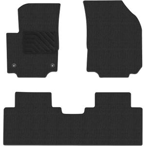 Carpet Floor Mats Fit for Chevy Equinox/GMC Terrain 2018-2024 (Not for EV), All Weather Anti-Slip Waterproof Floor Liners - 3pc