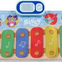Bluey Toy Piano Play Mat with Music and Sound Effects, Toddler Toy for Ages 3 and Up, Large Play Mat