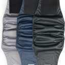 Washable Male Dog Diapers Reusable, Premium Belly Bands for Male Dogs, Pack of 3, High Absorbing Extra Extra Large Male Dog Pee Wraps for Puppy in Incontinence or Excitable Urination and Training(XXL)