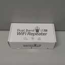 WiFi Extender, WiFi Extender Signal Booster Dual-Band(5.8G&2.4G) Wireless Repeater Coverage to 12880 sq. ft & 105 Devices, 1-Tap Setup, Supports Ethernet Port, Faster Speed