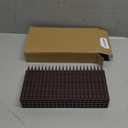 Bird Spikes, 20 Packs Bird Deterrent, Raccoon and Squirrel Deterrent, for Outdoor Repelling Birds and Reptiles, Squirrel Spikes for Fences and Roofs to Keep Birds Away（Brown）