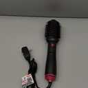 4-in-1 Hair Dryer Brush - Blow Dryer and Styler in One, Hot Air Brush with Oval Barrel for Volumizing, Suitable for All Hair Types,Red Christmas Gifts