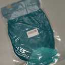 PAGE ONE Womens Winter Ribbed Beanie Crossed Cap Chunky Cable Knit Pompom Soft Warm Hat (Green)