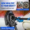 Mercruiser Gimbal Bearing Puller Installer w/o Pre-drilled Alignment Hole | Engine Sterndrive System Maintenance Replacement Repair Tool Kit for Alpha, Alpha One, MR, Bravo, OMC, and Volvo
