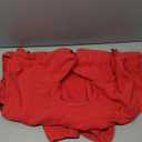 ROZKITCH Dog Fleece Pullover, Pet Windproof Warm Cold Weather Jacket Vest Cozy Jumpsuit Apparel Outfit Clothes for Small Medium Large Dog Walking Hiking Sleep Red L