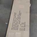 Red Lantern 6 ft. Tall Double Cross Shoji Screen - White - 3 Panels