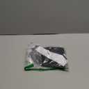 WESTERN HOME WH Pack of 2 Decorative Outdoor Waterproof Striped Throw Pillow Covers Polyester Garden Modern Farmhouse Striped Cushion Cases for Patio Tent Balcony Couch Sofa 18x18 inch Black