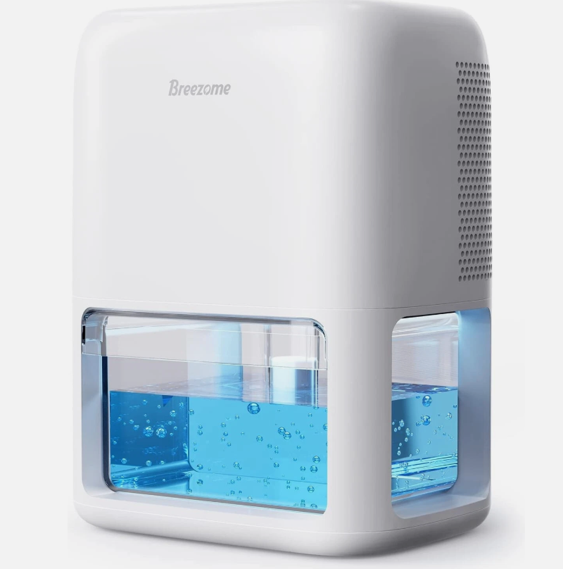Dehumidifier Home Portable 1.8L Silent Auto Off Timer 7 Colors Light