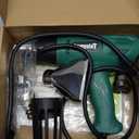 Heat Gun, Heavy Duty Hot Air Gun Kit Dual Temperature Settings 572~932 (300-500), Overload Protection with 4 Nozzles for Crafts, Shrink Wrapping/Tubing, Paint Removing, Epoxy Resin (Green)