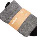 Wellow Wide Calf Compression Socks, Knee High Support, 18-25 mmHg, Made with Viscose from Bamboo, Twist Pattern (Medium)