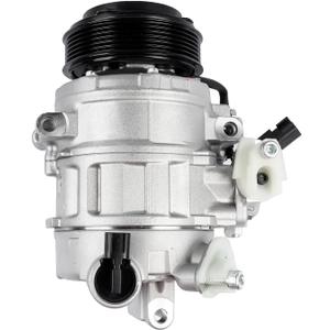 DA8Z19703A Air Conditioner AC Compressor with Clutch Replacement for Ford Flex Explorer 3.5L 2013-2018, Ford Taurus 3.5L 2013-2018, Lincoln MKS MKZ 3.7L 2013-2016#DA8Z19703B, DA8Z19703C, FB5Z19703B