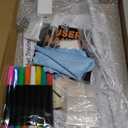 16" Led Drawing Board for Kids with 18 Tracing Stencils - Light up Led Note Board, 2026 Birthday Gifts for Boys Girls Ages 5 6 7 8 9 10 12+ Year Old, Magic Glow Art Toys for 6 7 8 9 10 Year Old, 39PCS (White)