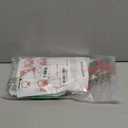 Livder Christmas Beaded Ornament Kit, Include 1000 Pieces Red Green White Plastic Beads, 60 Pieces Chenille Stems, 64 Feet Ribbon for Xmas Wreath Tree Decorations DIY Crafts Jewelry Making (Small)