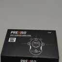 PREXISO Multi Surface Laser Level LED Light Vial, 30Ft Horizontal & Vertical Line Laser with Wall Mount Base, 2 Pins, 10 Sticker, 2 AA Batteries for Hanging Frames & Picture, Construction Wall Writing