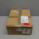 Vanity Stool, Vanity Chair Stools for Makeup Room, Faux Leather Small Makeup Bench, Modern Gold Metal Legs Ottoman Foot Rest for Bedroom Living Room, White & Gold