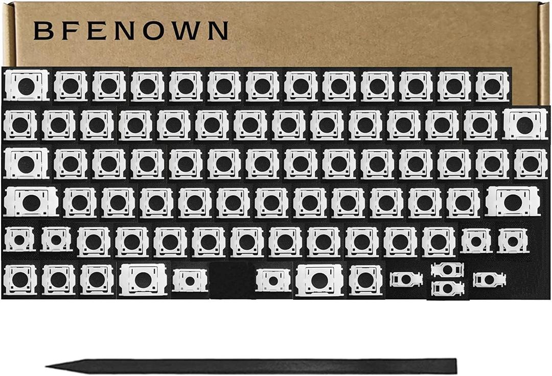 Replacement Keycaps Keys Scissor Clips Hinge for MacBook Air 13'' 15'' M4 M5 A3240 A3241 A3448 A3449, MacBook Pro 14'' 16'' M3 M4 M5 Pro/Max A3185 A3186 A3401 A3112 A3403 A3434 2024-2026 Year
