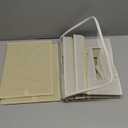 ISusaid 3-Tier Medicine Organizer for Cabinet, Foldable Medicine Storage Box with Clear Cover and Leather Handle, Empty First Aid Kit for Home and Travel