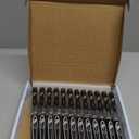 Inc. R2 Rollerball Pens - 0.7 mm Medium-Point Pen Set With Comfort Grip for School, Office, Writing, and Journaling, 12 Pack, Black Ink