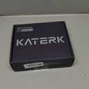 Katerk Cordless Hot Glue Gun, 30s Fast Heating & 20PCS Premium Mini Glue Sticks, 2500mAh Type-C Rechargeable, Compact & Portable, Auto Shut-Off, Perfect for DIY, School Crafts & Repairs (Pink)