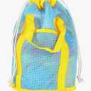 Tote Bag for Women, Mesh Beach Bag Large Capacity Beach Toy Bags Bucket Seashells Storage Bags Child Sand Toy