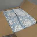 Levtex Home Adare Blue Reversible King/Cal King Quilt Set (106x92in) with 2 Pillow Shams (36x20in) - Floral Bedding - Blue White - Cotton King Size Quilt Bedding Set - Lightweight, Soft, Pre-Washed
