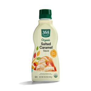 365 by Whole Foods Market, Organic Salted Caramel Sauce, 15.8 Ounce (EXP 05/04/28)