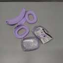 Silicone Case Cover for AirPods Max Headphones (2024/2020),Ear Pad Covers/Soft TPU Ear Cups Covers/Headband Cover Accessories Protective for Apple AirPods Max (USB-C/Lightning) Pastel Lilac