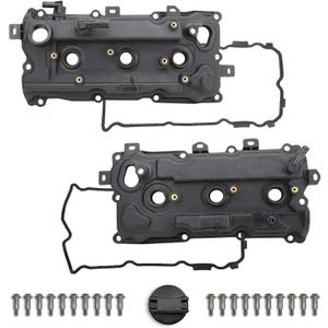 MITZONE Engine Valve Cover Kit Left & Right with Gasket & Bolts Compatible with 2009-2014 Nissan Murano Quest 3.5L Replace# 13264-JP01A 13264-JP01B MITZONE Engine Valve Cover Kit Left & Right with Gasket & Bolts Compatible with 2009-2014 Nissan Murano Quest 3.5L Replace# 13264-JP01A 13264-JP01B
