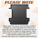 TripleAliners Truck Mat Compatible with 2019-2026 Chevy Silverado/GMC Sierra 1500 5.8FT Accessories, Truck Bed Mat Heavy Duty Custom Fit All Weather Protection TPE Pickup Liner