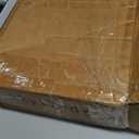 HECASA Pair Headlight Door Bezels Set Compatible with 1984-1986 Toyota Pickup / 4Runner / SR5 Turbo Headlamp Door Cover Trim Driver & Passenger Side Plastic(ABS) Silvery+Black