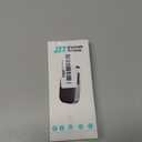 COMSOON Bluetooth Receiver for Car, Noise Cancelling 3.5mm AUX Bluetooth Car Adapter, Wireless Audio Receiver for Home Stereo/Wired Headphones, Hands-Free Call, 16H Battery Life - Black+Silver