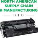 Clover Remanufactured High Yield Toner Cartridge (Reused OEM Chip) Replacement for HP 58X (CF258X) | Black