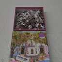 Galison Spring Terrace  1000 Piece Joy Laforme Puzzle Featuring a Magnolia Filled Neighborhood Day On A Spring Day