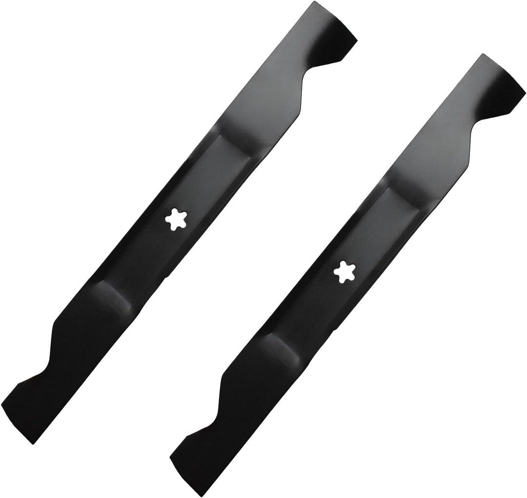 46" Deck Replacement Lawn Mower High Lift Blades for 532405380 405380 403107 532403107 575937901 - Compatible with Husqvarna 2246LS YTH22V46 YTH20K46 Craftsman YT3000 Lawn Tractor - 2 Pack