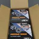 KSP 6x5.5 Wheel Spacers for Chevy Silverado GMC Sierra, 2inch 6x139.7mm Lug Centric Spacer for Suburban Express 1500 Escalade Yukon, 50mm Wheel Adapter 108mm Hub Bore with M14x1.5 Studs Black 4PCS